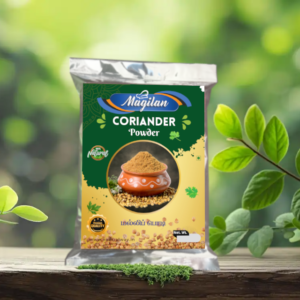 Coriander Powder, a common spice used in South Indian cooking.