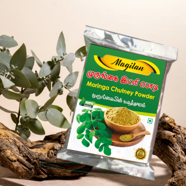 Healthy Moringa Idly Powder, packed with nutrients, perfect for a nutritious breakfast in Chennai.