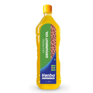 Venba Cold Pressed Groundnut Oil: 100% natural, wood-pressed oil