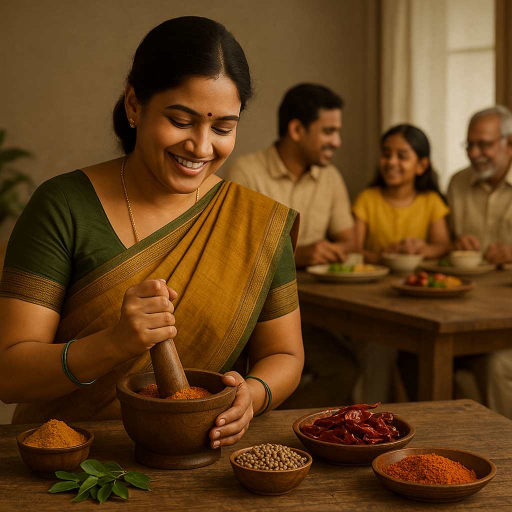 Kuamran naturals from Amma’s hands
